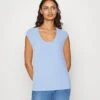 Anna Field T-Shirt Basic -Blue
