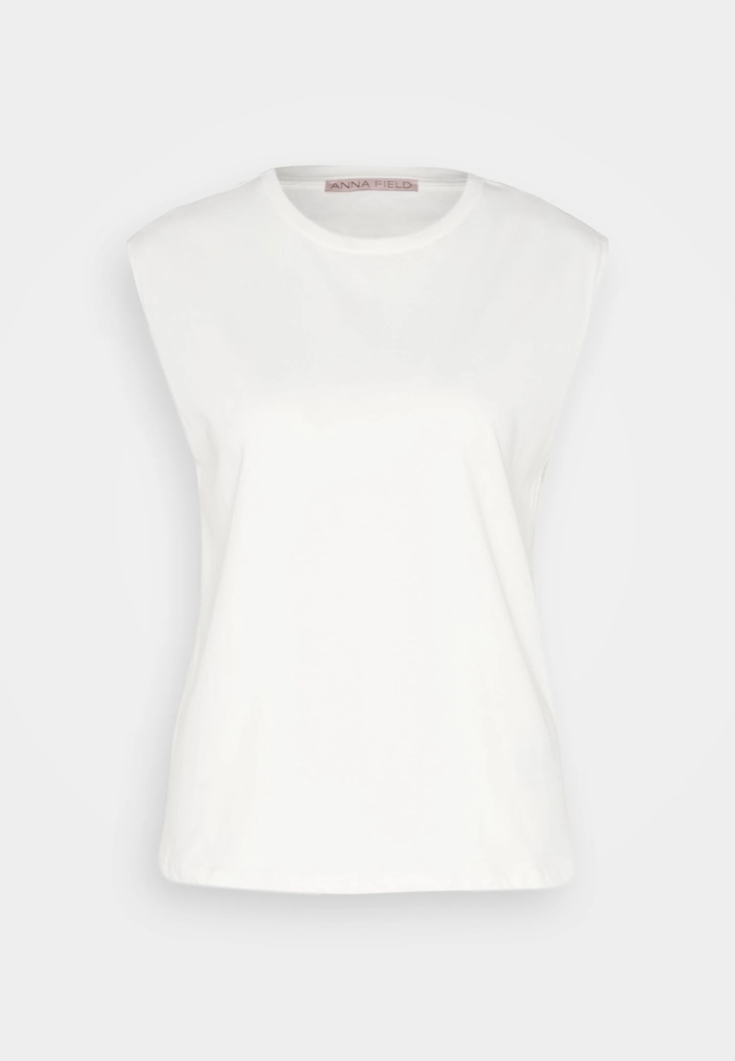 Anna Field T-Shirt Basic - Off-White 5 Anna Field T-Shirt Basic - Off-White - Afbeelding 5