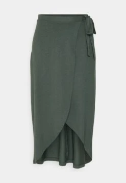 Anna Field Basic Wrap Over Midi Skirt- A-Lijn Rok - Light Green -Anna Field Winkel 01b03c6b375842bc8850908e3d5e14f2