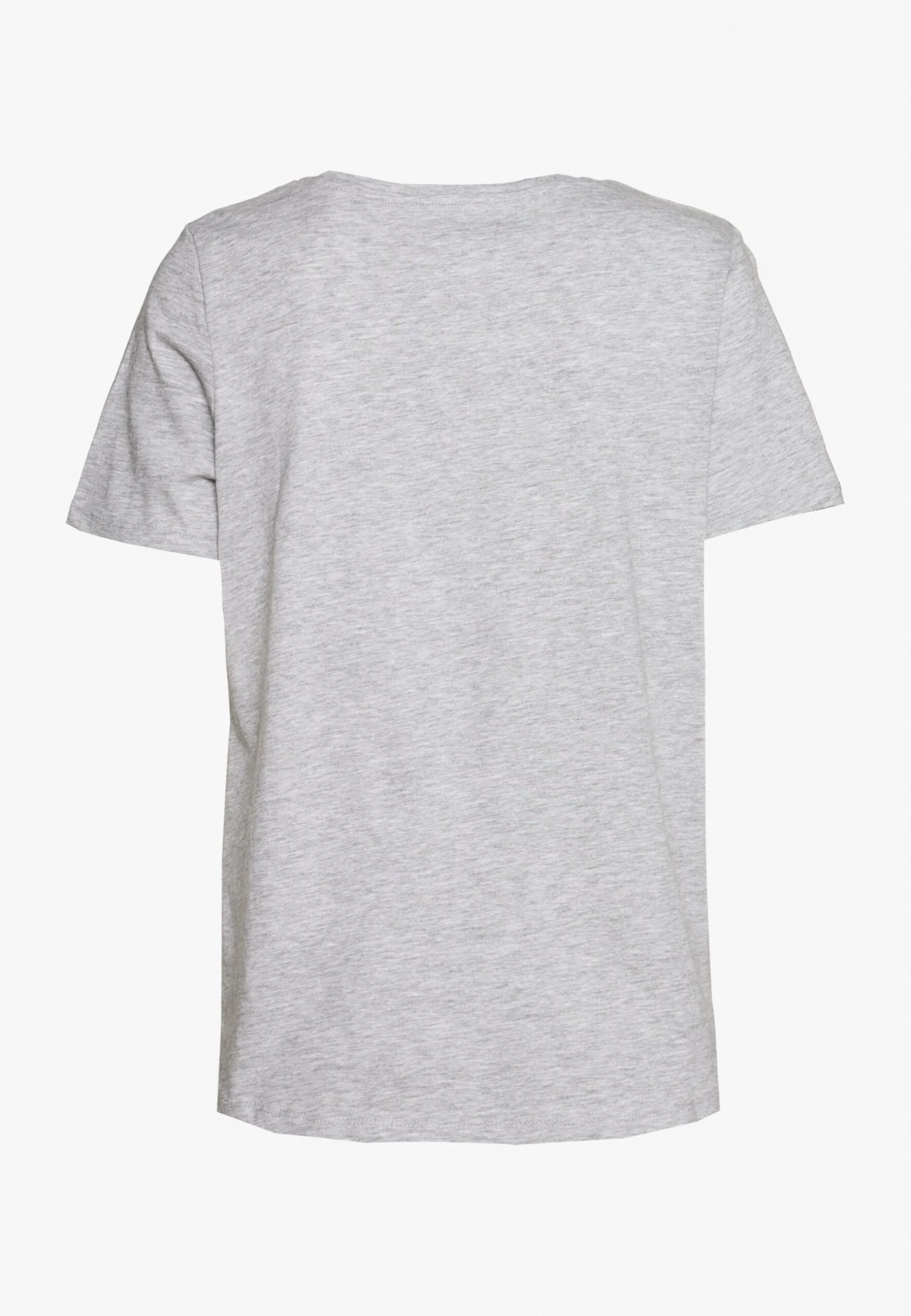 Anna Field T-Shirt Basic - Mottled Light Grey/Blue 4 Anna Field T-Shirt Basic - Mottled Light Grey/Blue - Afbeelding 4