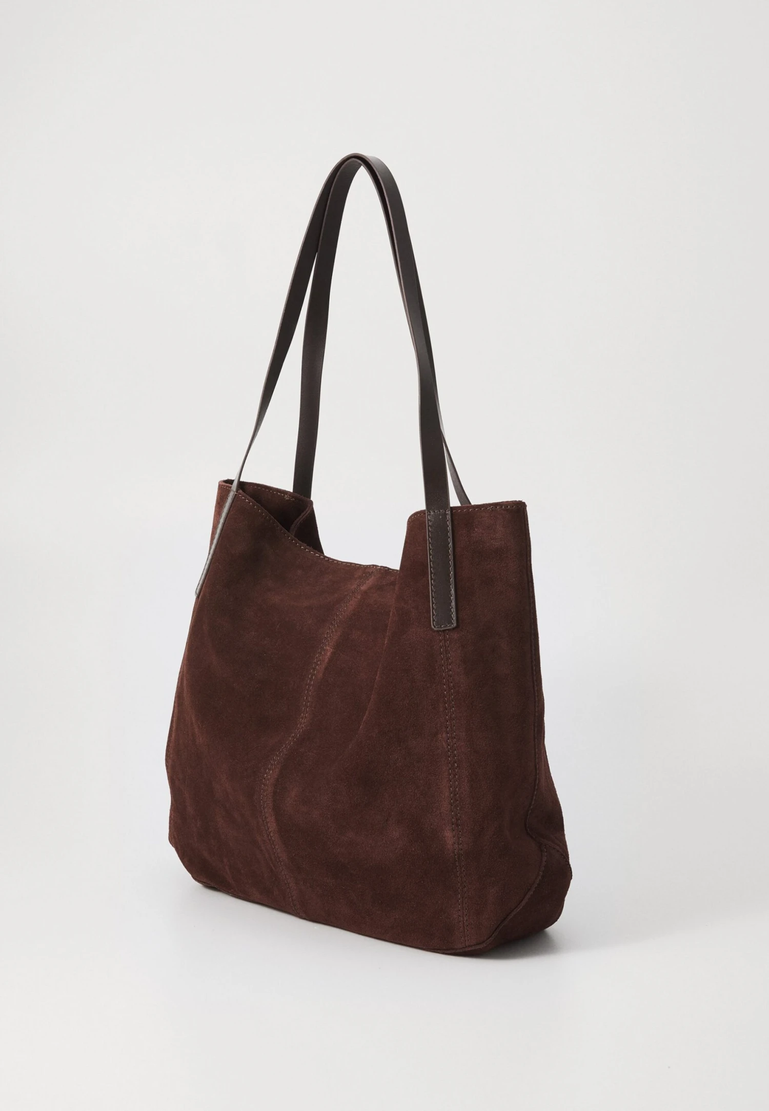 Anna Field LEATHER - Shopper - Chocolate Brown 2 Anna Field LEATHER - Shopper - Chocolate Brown - Afbeelding 2