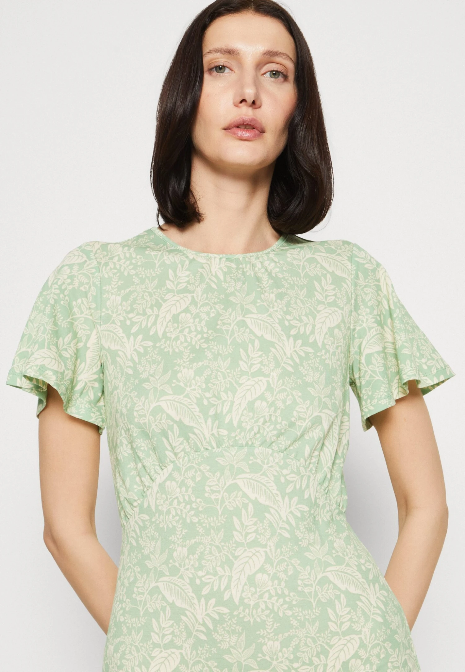 Anna Field Jerseyjurk - Green/Light Green 6 Anna Field Jerseyjurk - Green/Light Green - Afbeelding 6