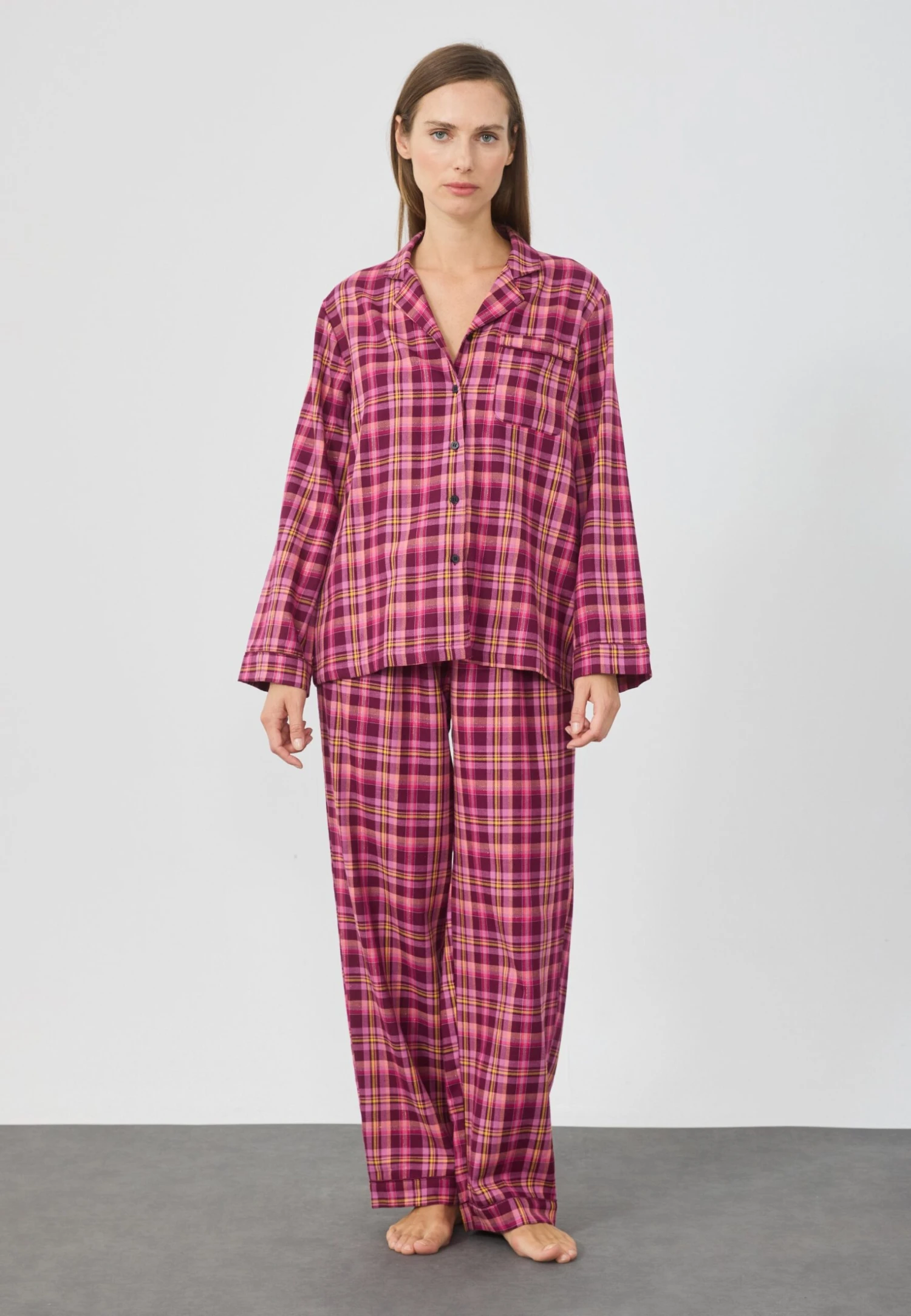 Anna Field FLANNEL SET - Pyjama - Red Based 1 Anna Field FLANNEL SET - Pyjama - Red Based