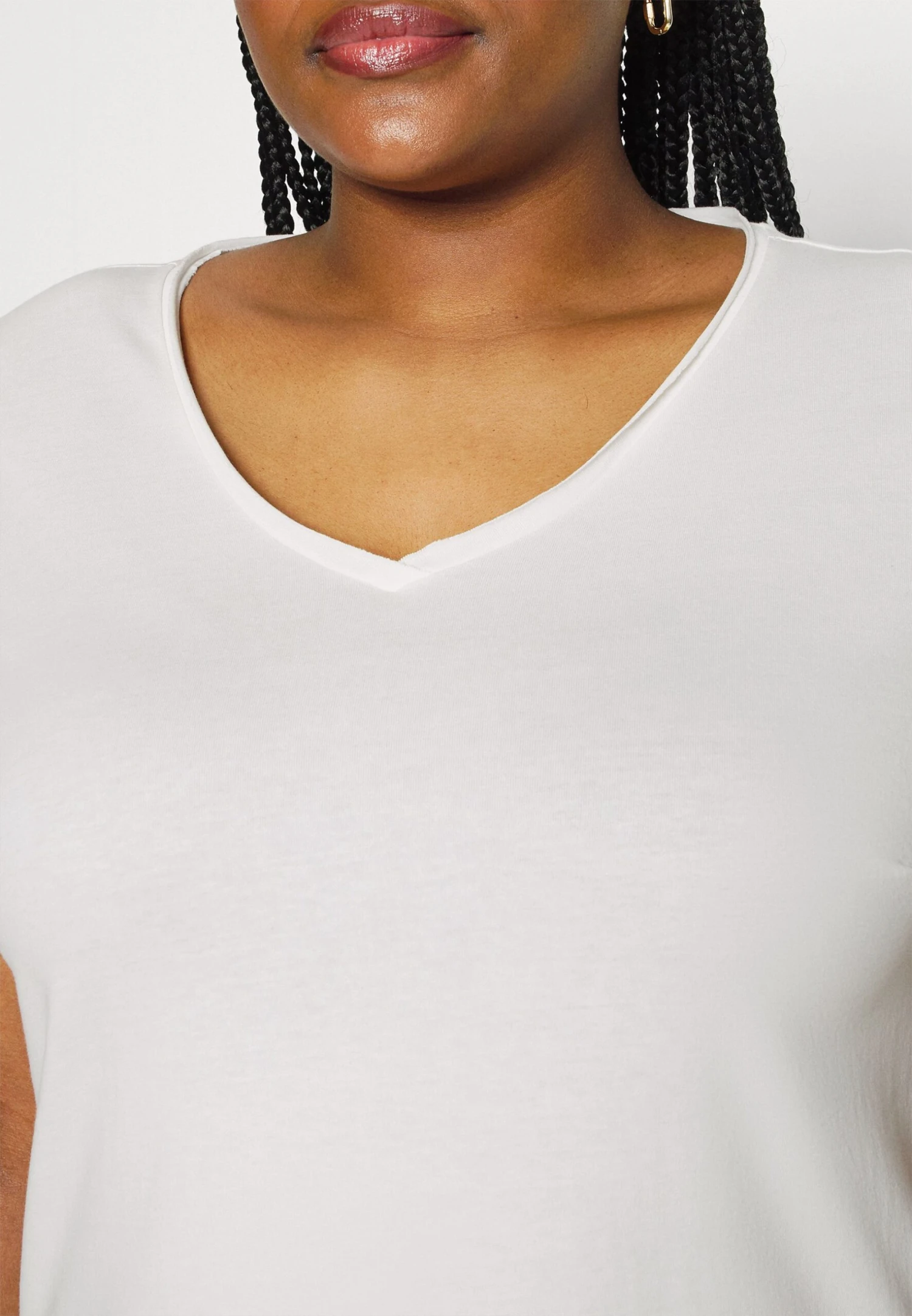 3 Pack - T-Shirt Basic - White/Dark Yellow/Purple 7 3 Pack - T-Shirt Basic - White/Dark Yellow/Purple - Afbeelding 7