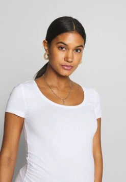 3Er Pack - T-Shirt Basic - White/Black/Dark Grey -Anna Field Winkel 09763e8f2dd040c8ba2a24846cf20926