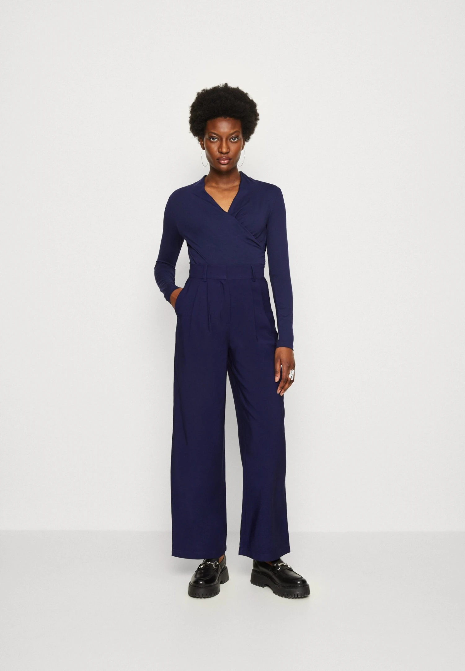 Anna Field Longsleeve - Dark Blue 2 Anna Field Longsleeve - Dark Blue - Afbeelding 2