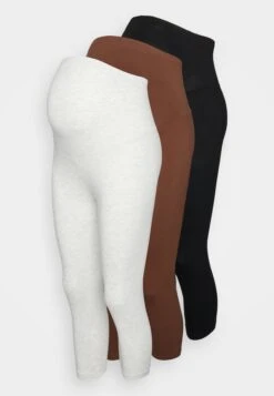 3 Pack - Legging - Black/Brown/Off-White 12 3 Pack - Legging - Black/Brown/Off-White -Anna Field Winkel 0ab6a7e38b114ea3a790a87b41720d3d