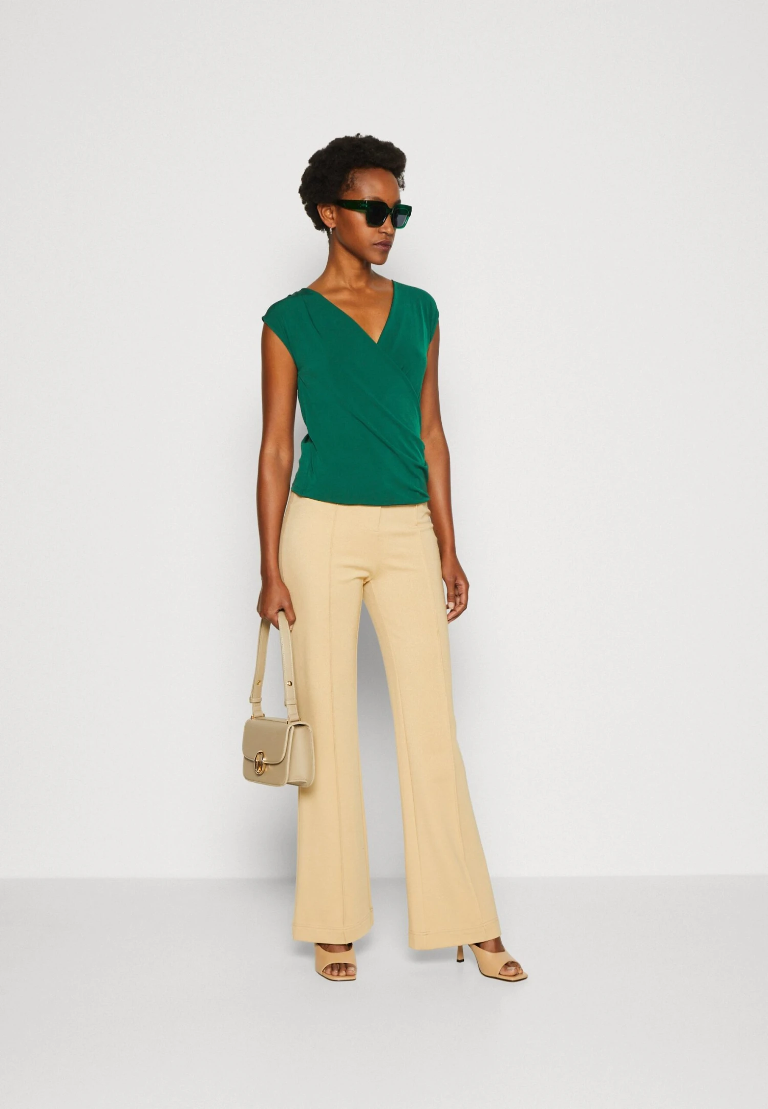 Anna Field T-Shirt Print - Green 2 Anna Field T-Shirt Print - Green - Afbeelding 2