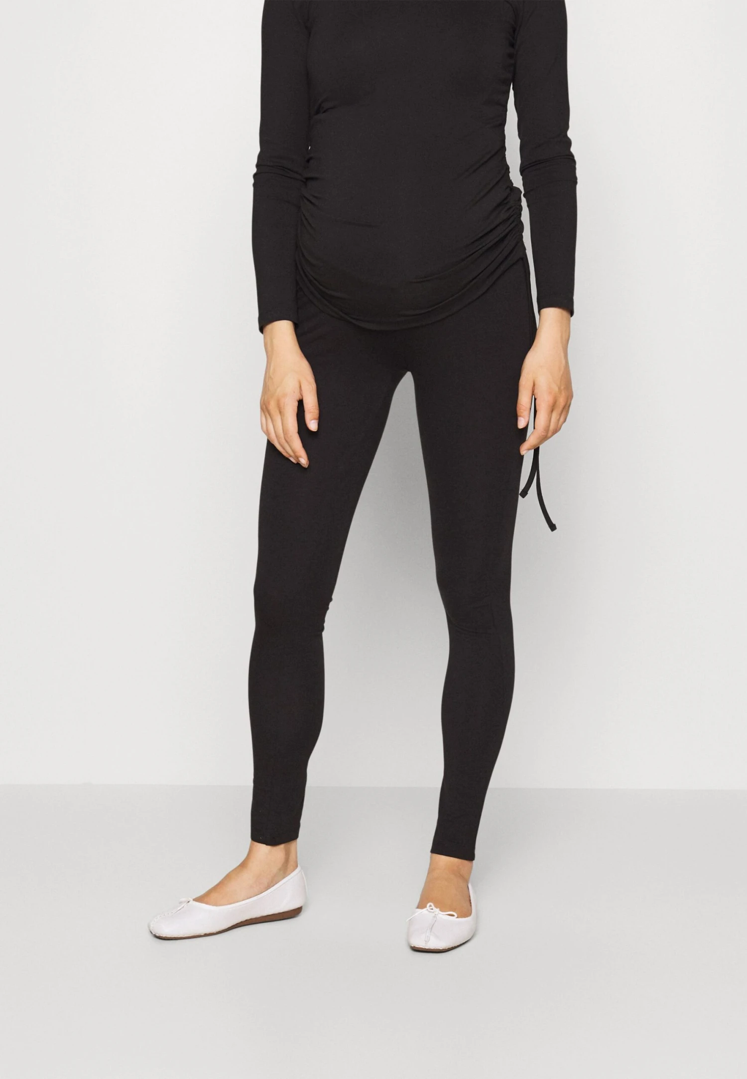 Leggings Maternity - Legging - Black - Mottled Dark Brown 4 Leggings Maternity - Legging - Black - Mottled Dark Brown - Afbeelding 4