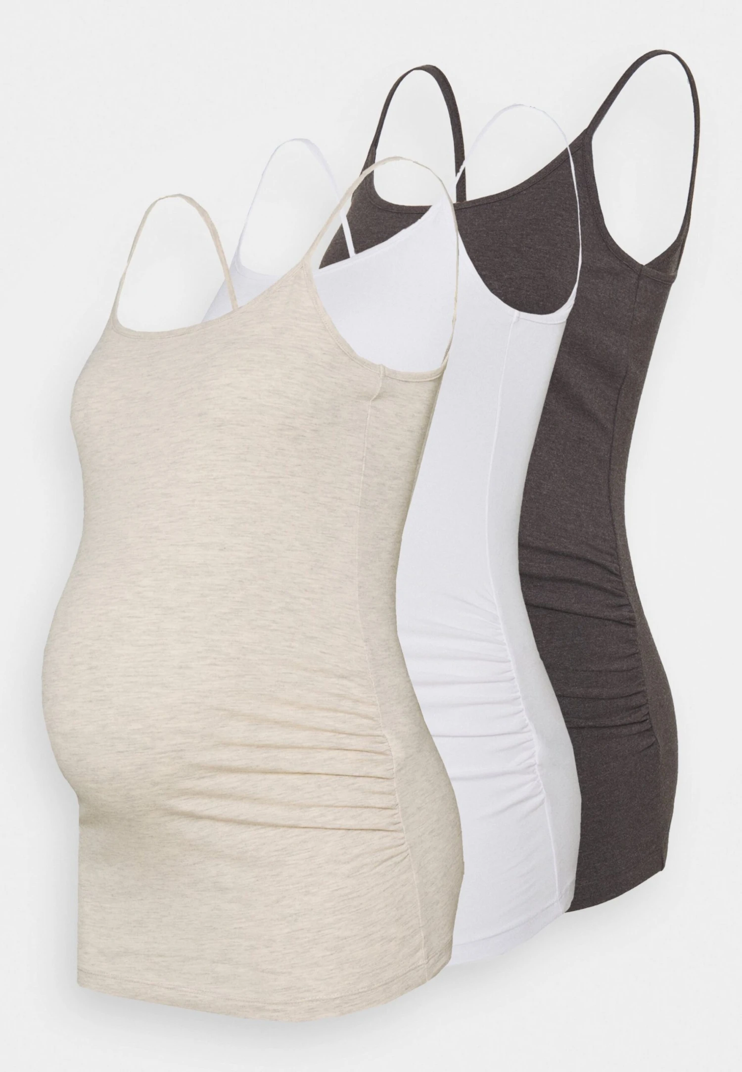 3 Pack - Top - Mottled Dark Grey/Beige/White 1 3 Pack - Top - Mottled Dark Grey/Beige/White