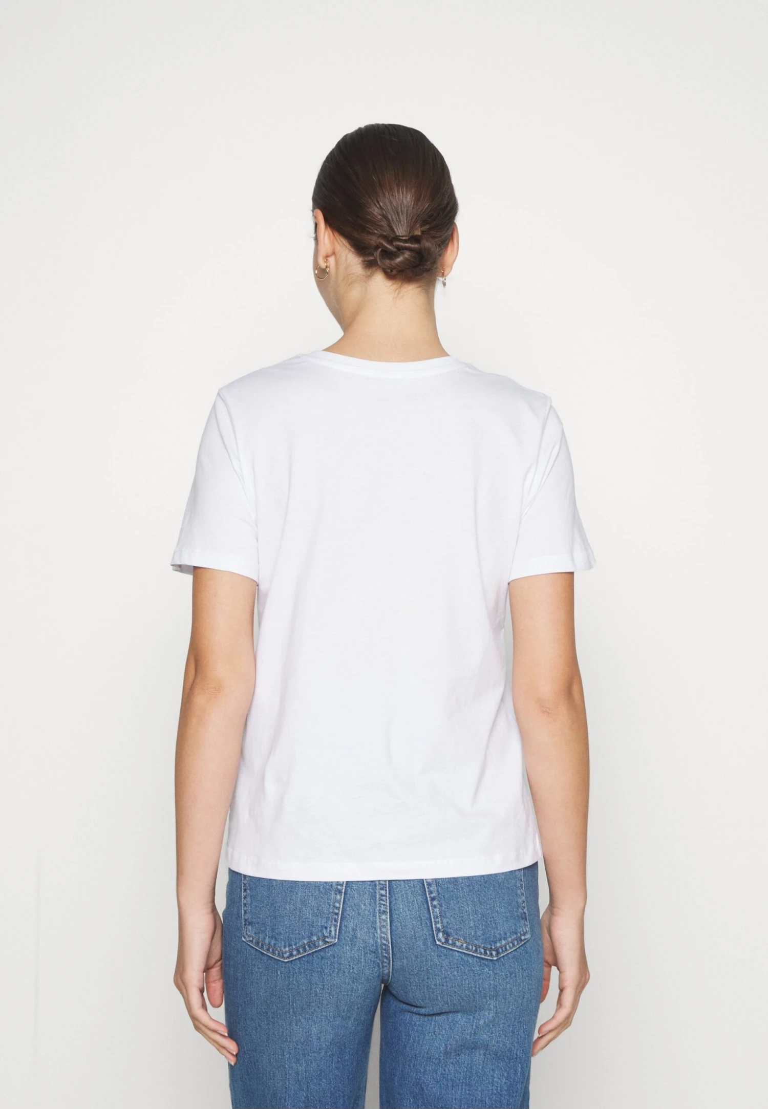 Anna Field Hattie Pineapple Puff - T-Shirt Print - White 4 Anna Field Hattie Pineapple Puff - T-Shirt Print - White - Afbeelding 4