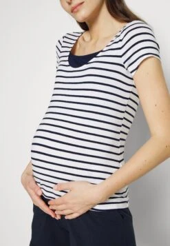 Maternity Double Layer Nursing- T-Shirt Print - Dark Blue/White 9 Maternity Double Layer Nursing- T-Shirt Print - Dark Blue/White -Anna Field Winkel 0ddeb8e4ebd1461daf0d502c5a01dd0c