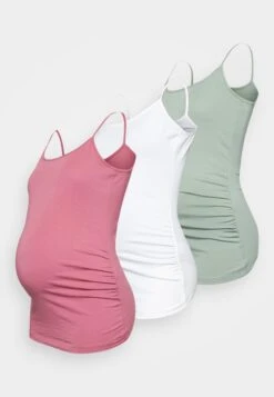 3 Pack - Top - Off-White/Pink/Green 14 3 Pack - Top - Off-White/Pink/Green -Anna Field Winkel 1426b98be1dd432bb84228486180fae7