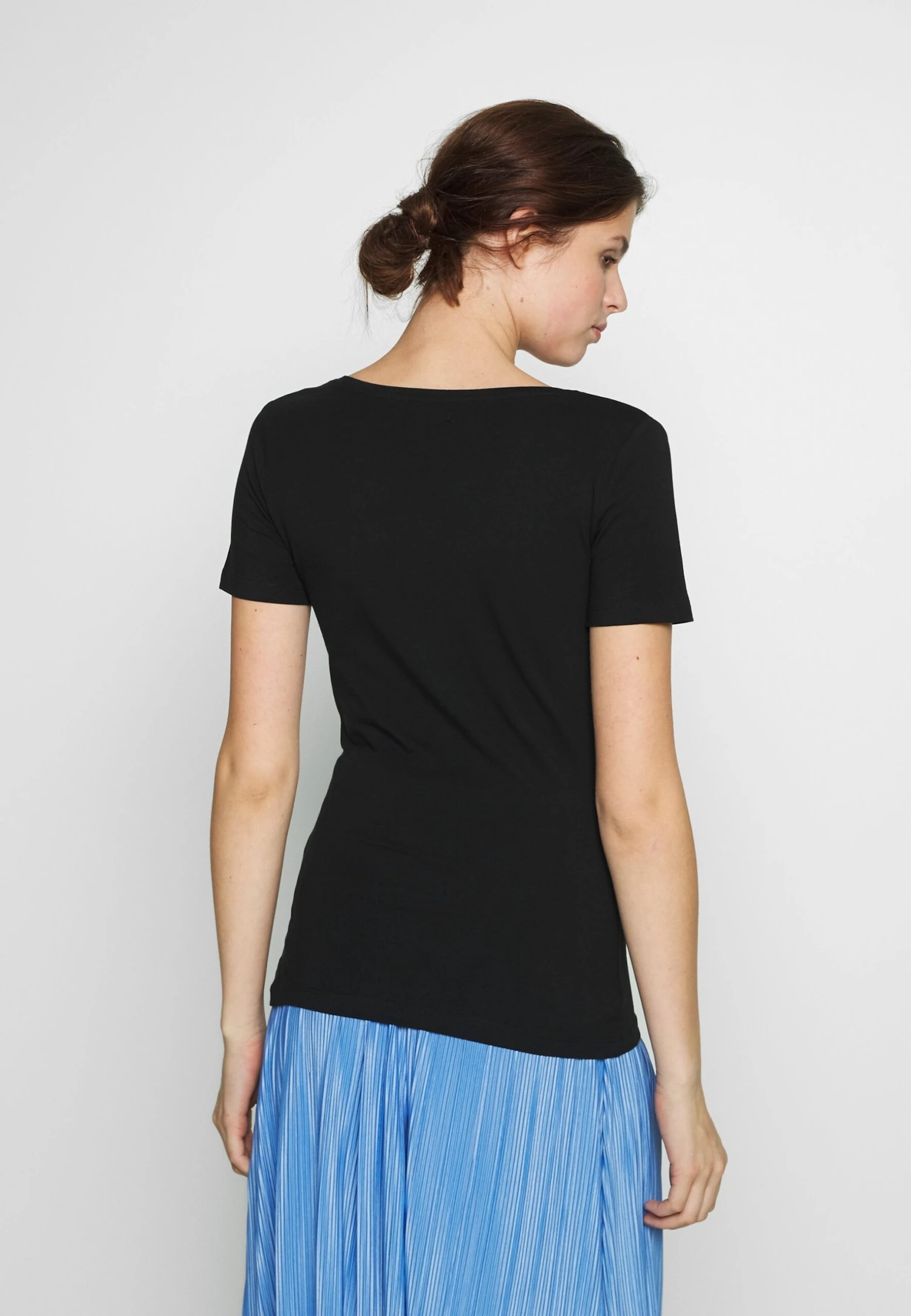 2 Pack- T-Shirt Basic - Black/White 4 2 Pack- T-Shirt Basic - Black/White - Afbeelding 4