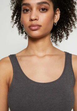 Anna Field Basic Tank 3Er Pack - Top - Black White Mottl -Anna Field Winkel 19a5ea7cfa044abe92619a342057c333