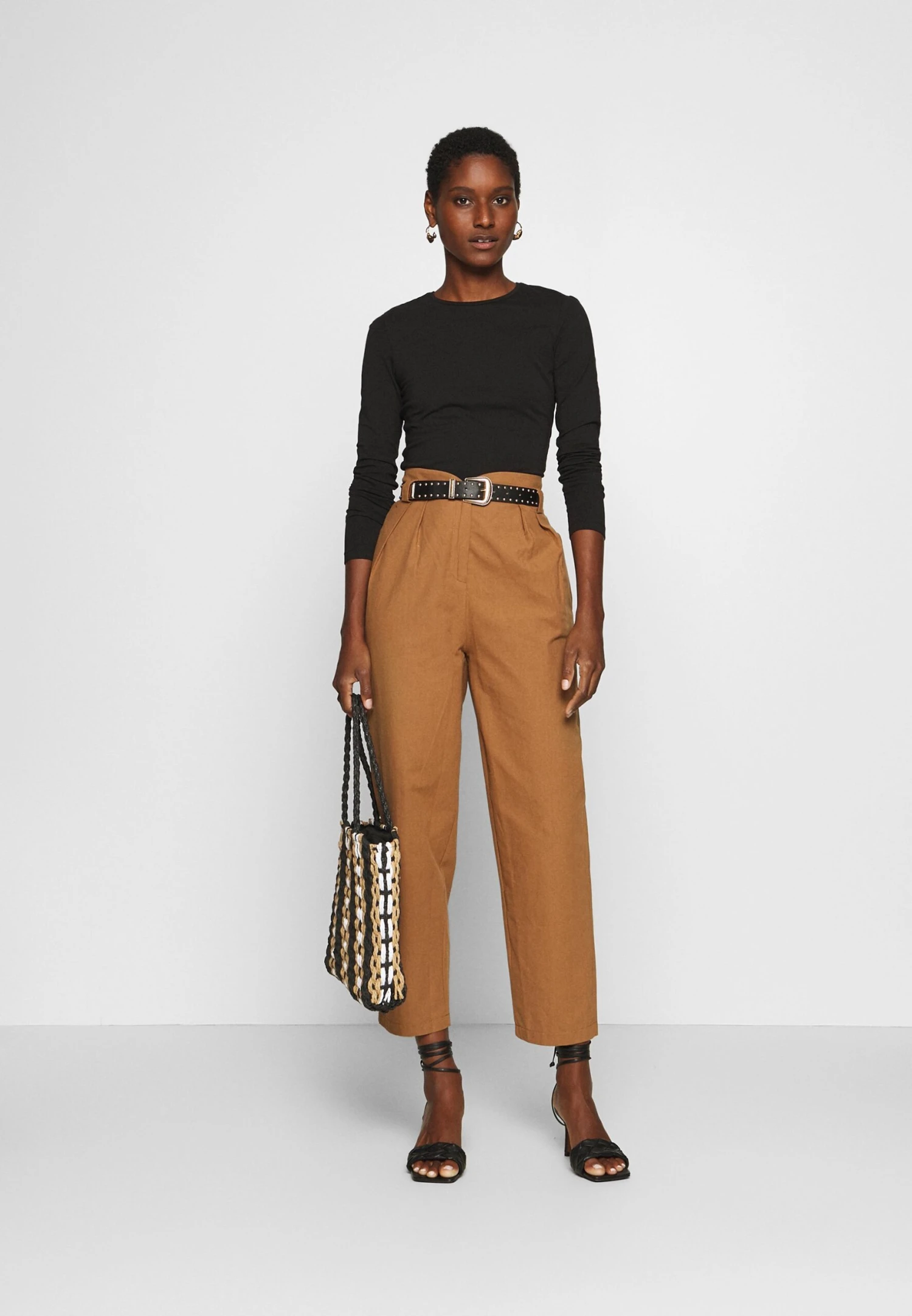 Anna Field 2 Pack - Longsleeve - White/Black 1 Anna Field 2 Pack - Longsleeve - White/Black