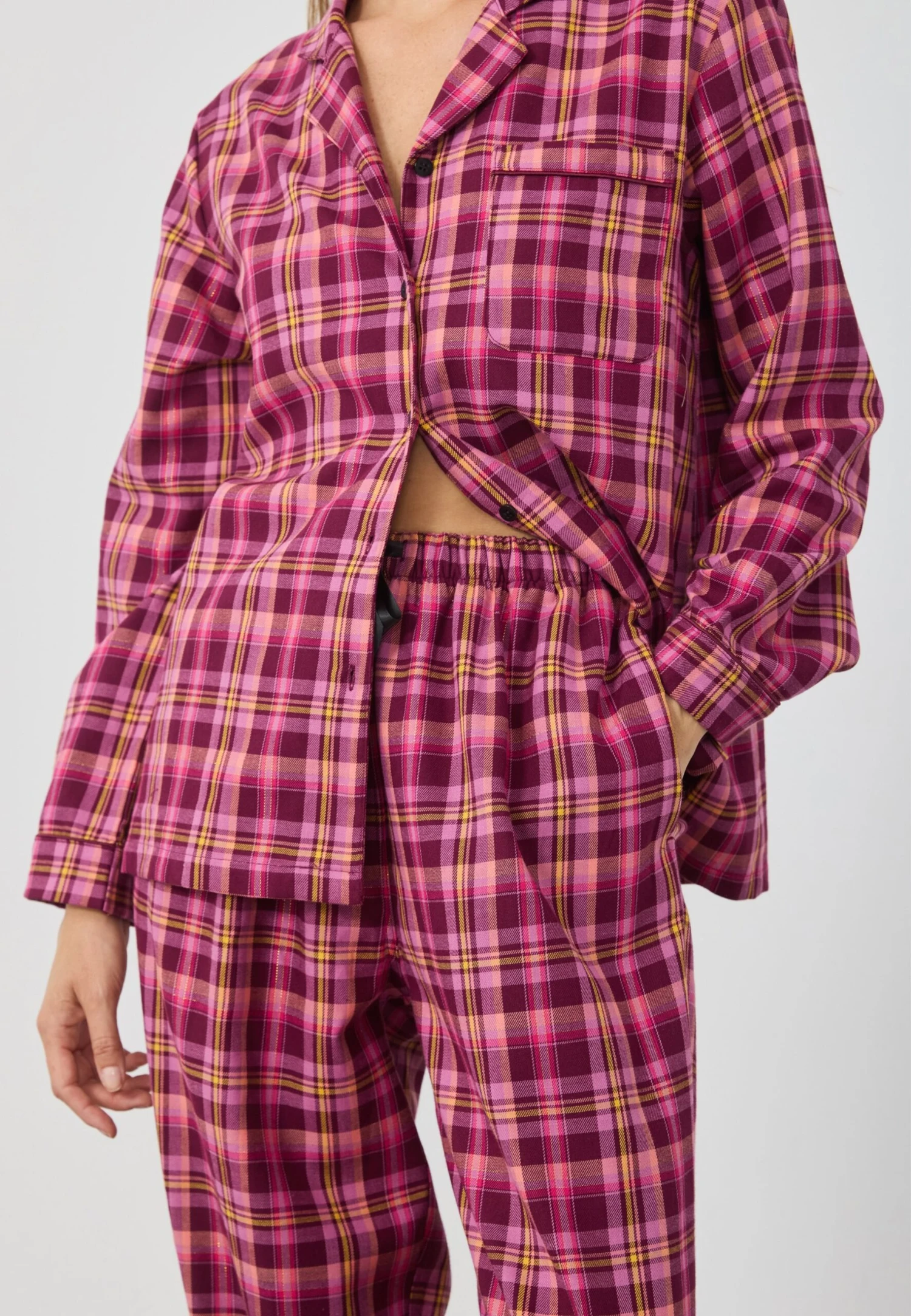 Anna Field FLANNEL SET - Pyjama - Red Based 5 Anna Field FLANNEL SET - Pyjama - Red Based - Afbeelding 5