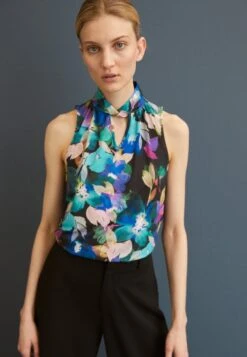 Anna Field Top - Blue/Purple