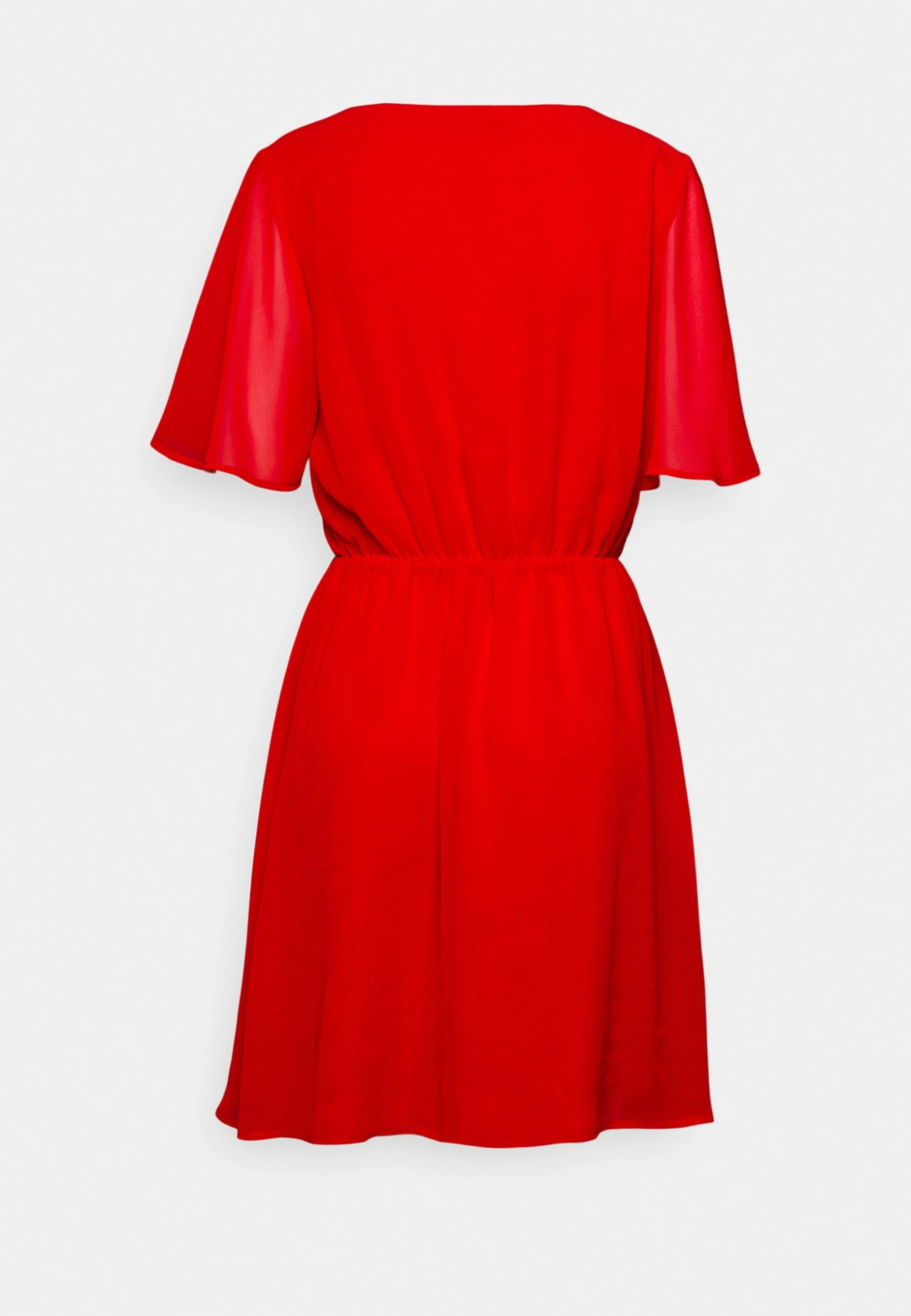 Anna Field V-Neck Sleeve Dress- Jurk -Dark Red 9 Anna Field V-Neck Sleeve Dress- Jurk -Dark Red - Afbeelding 9