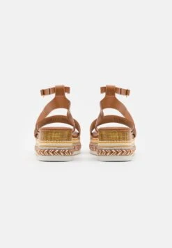 Anna Field Sandalen Met Plateauzool - Cognac -Anna Field Winkel 210ce51e397046e691b0947d818cae25