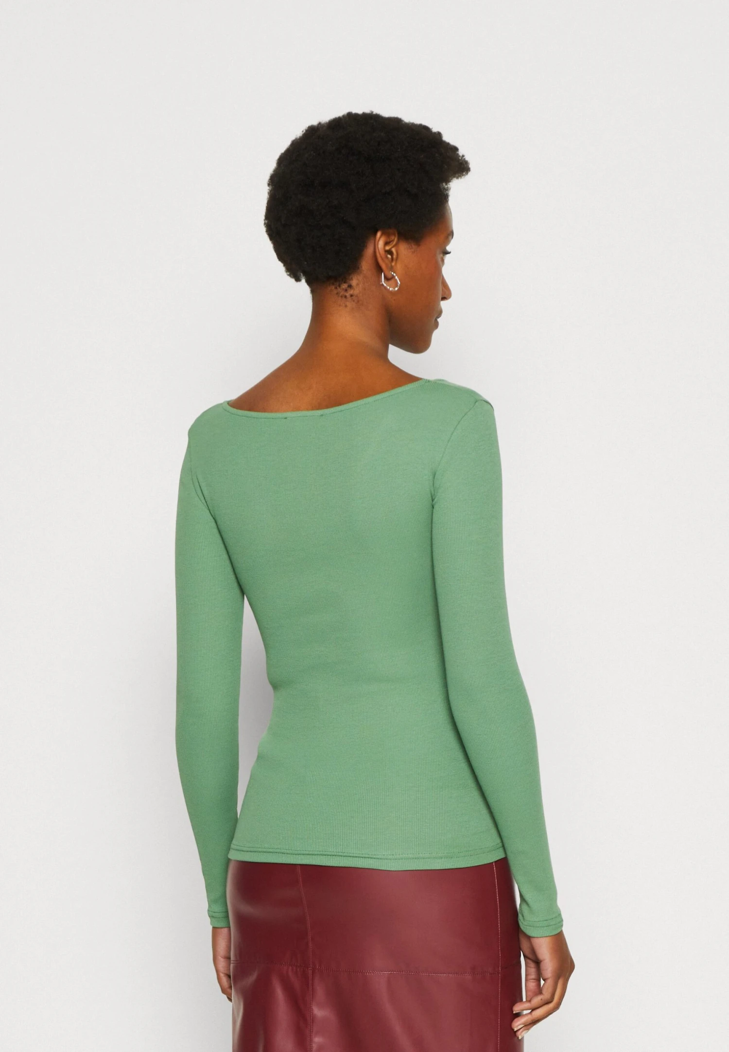 Anna Field Longsleeve - Green 3 Anna Field Longsleeve - Green - Afbeelding 3