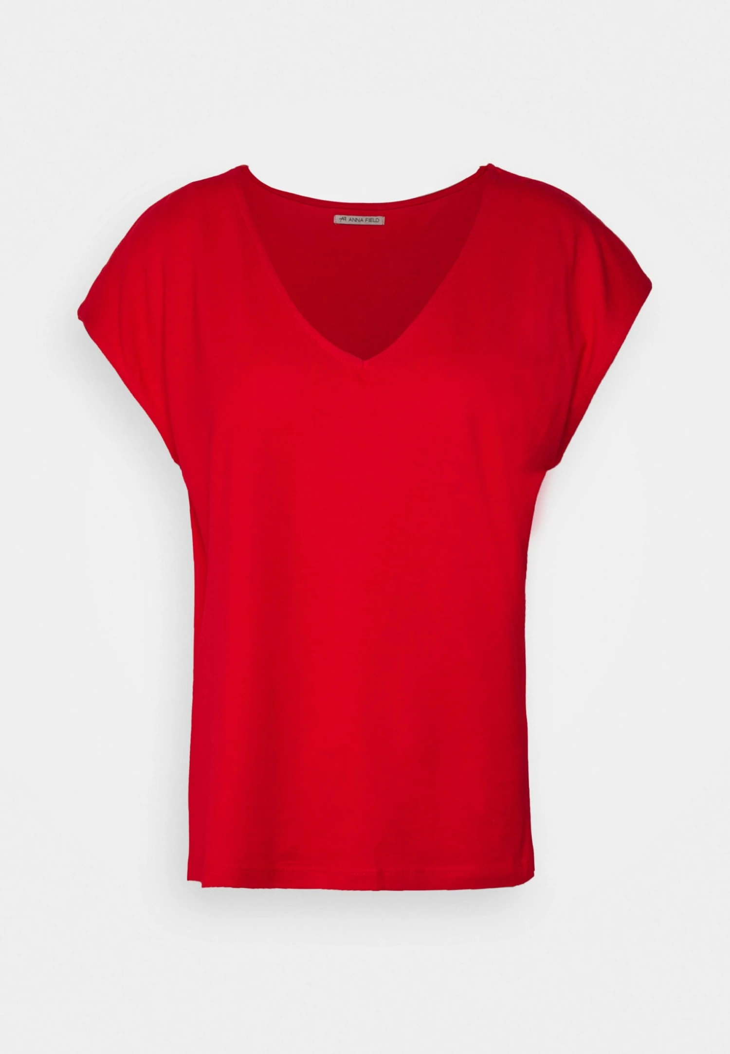 Anna Field T-Shirt Basic - Red 1 Anna Field T-Shirt Basic - Red