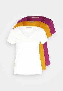 Anna Field 3 Pack- T-Shirt Basic - Dark Yellow/Purple/White 14 Anna Field 3 Pack- T-Shirt Basic - Dark Yellow/Purple/White -Anna Field Winkel 23df2abe76ef48529413e69d385446ee