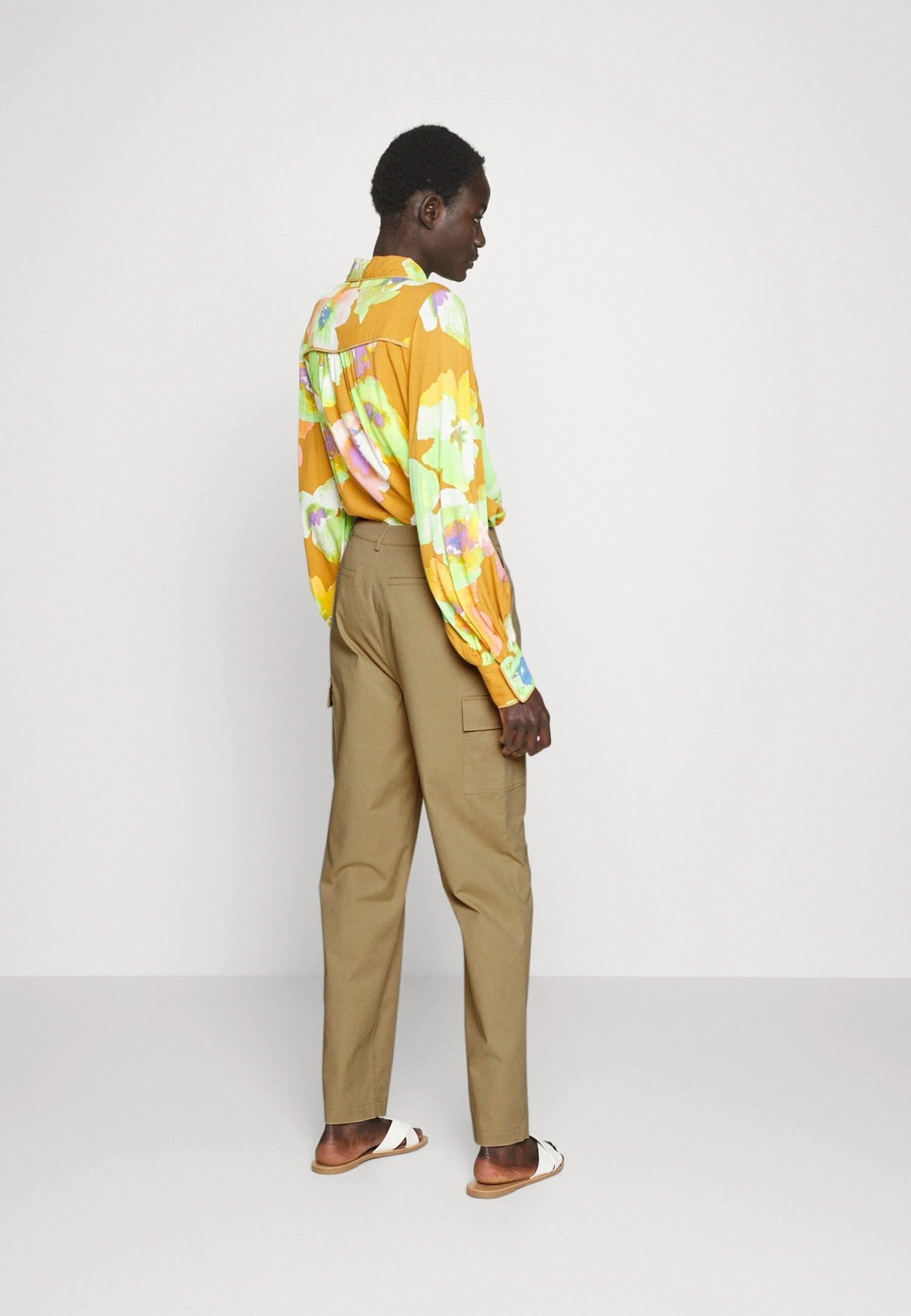 Cargobroek - Beige 3 Cargobroek - Beige - Afbeelding 3