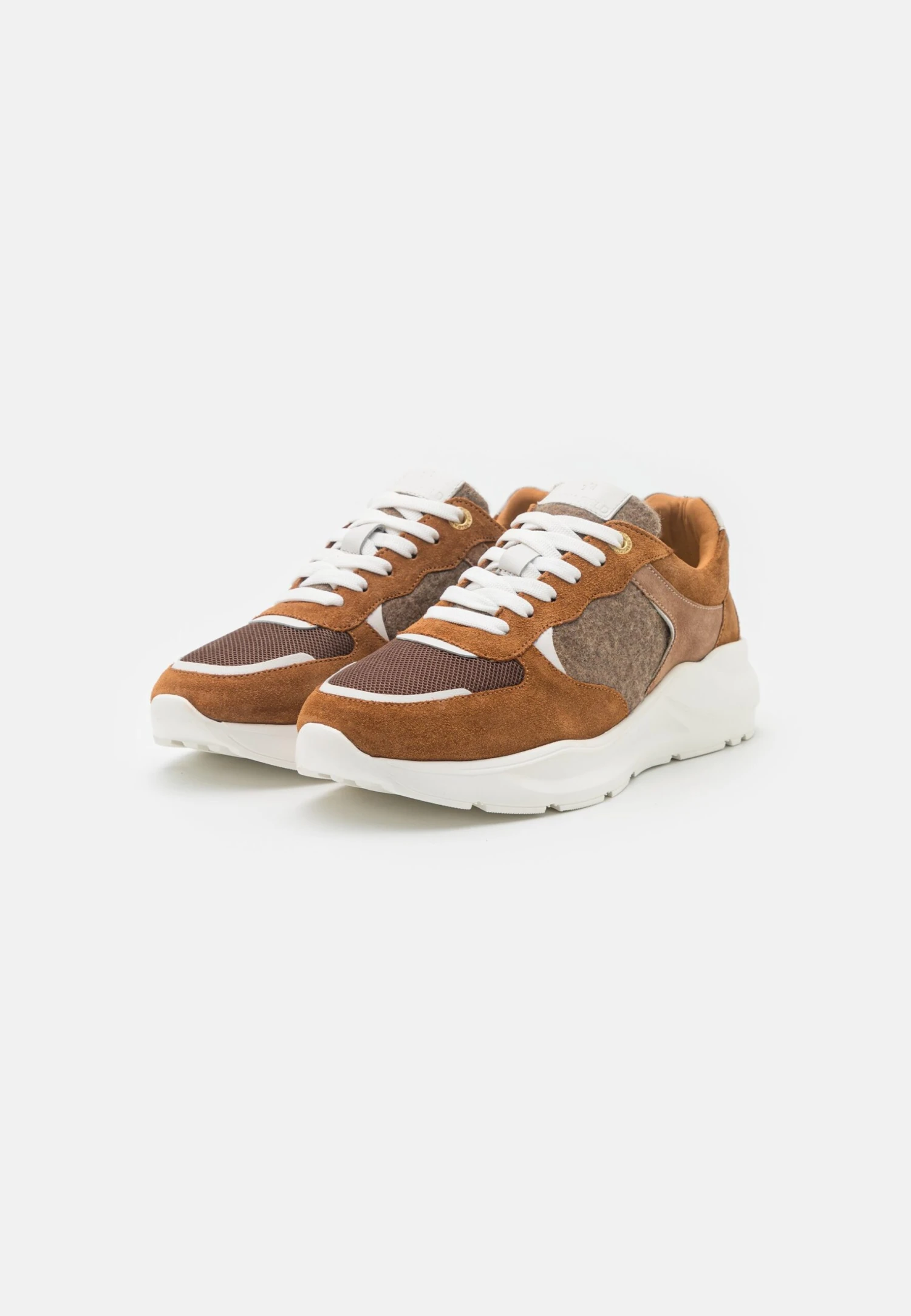 Anna Field Leather - Sneakers Laag - Cognac 2 Anna Field Leather - Sneakers Laag - Cognac - Afbeelding 2