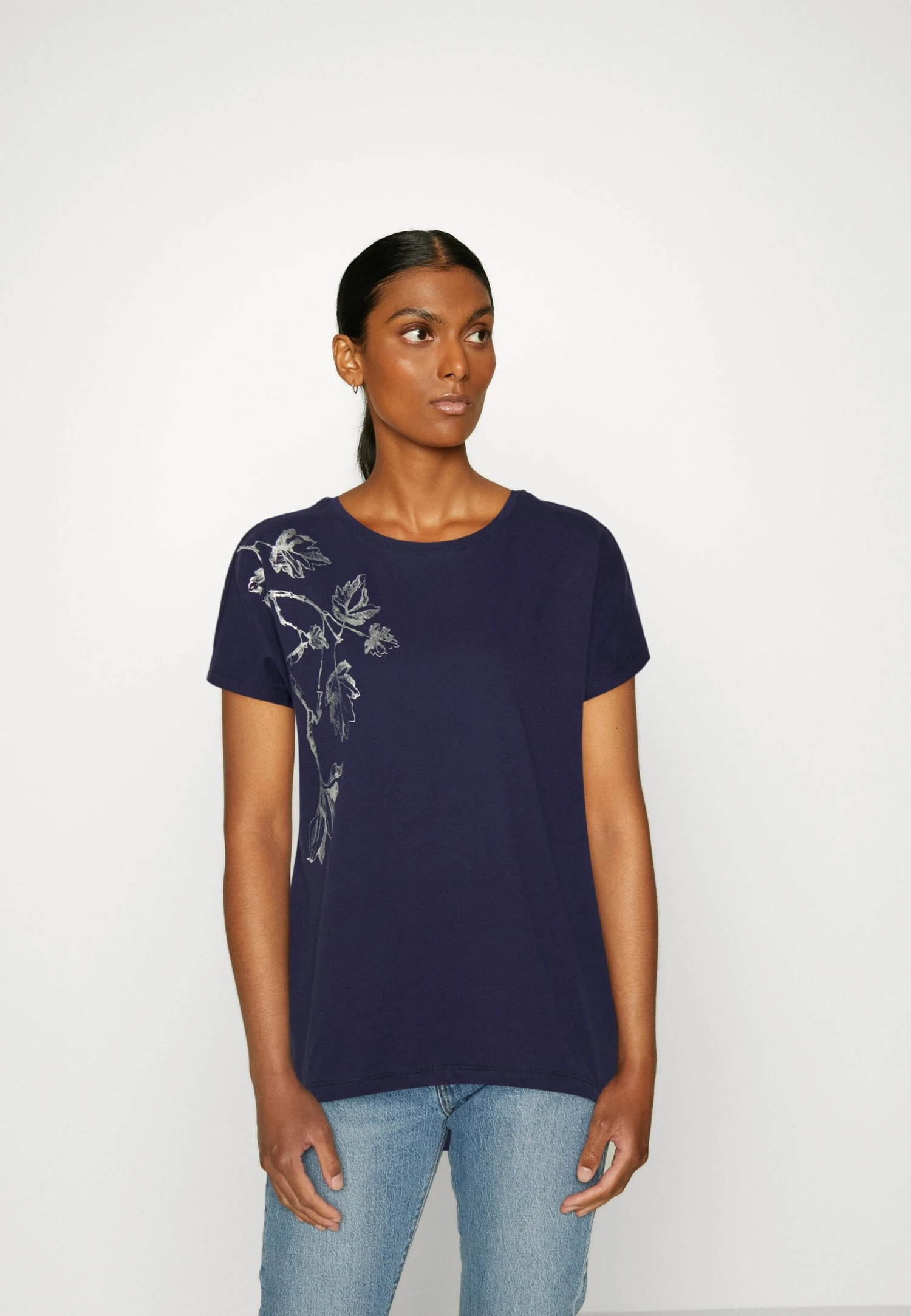 Anna Field T-Shirt Print - Dark Blue 1 Anna Field T-Shirt Print - Dark Blue