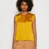 Anna Field Top - Gold-Coloured