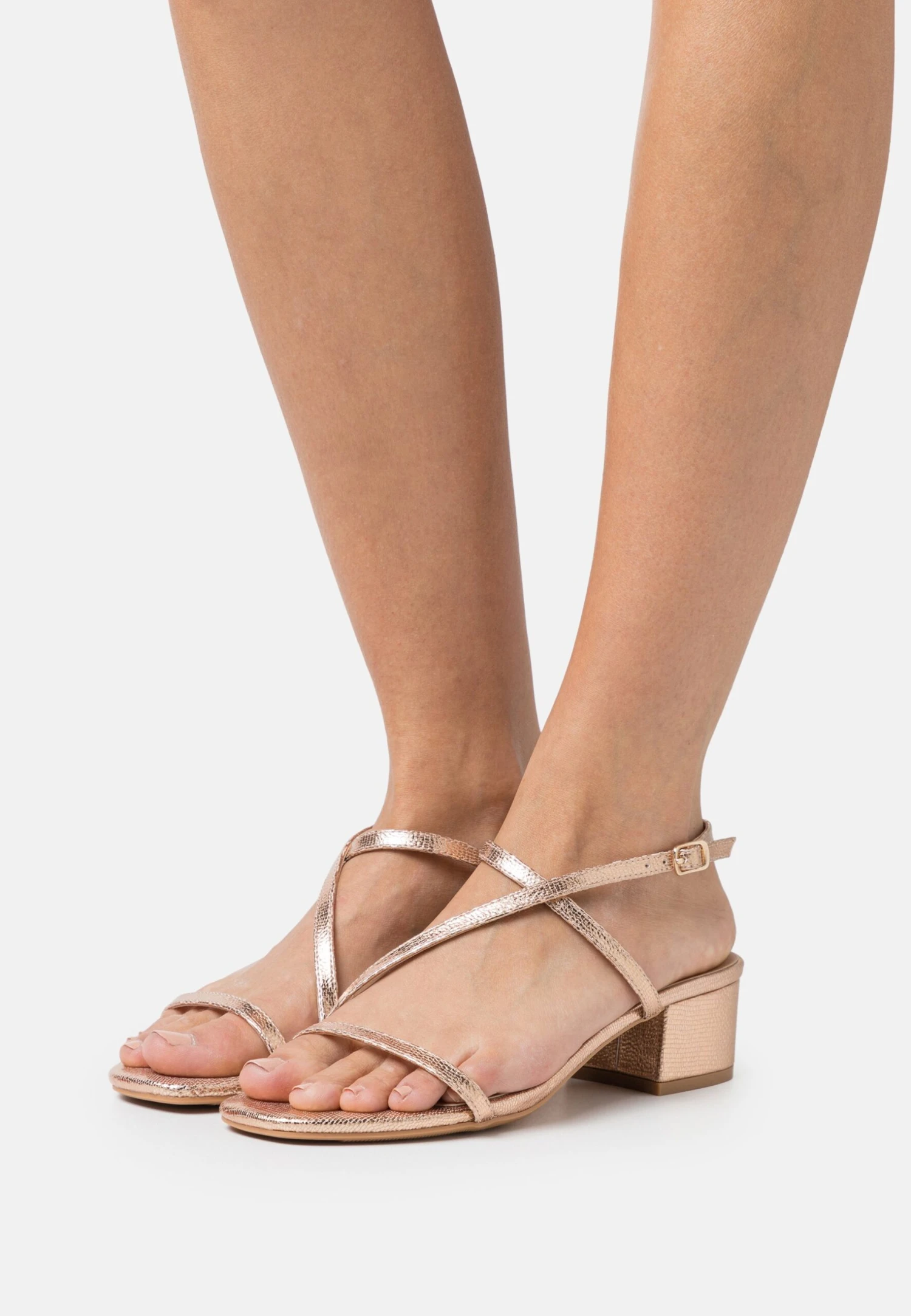 Sandalen - Rose Gold Coloured 1 Sandalen - Rose Gold Coloured