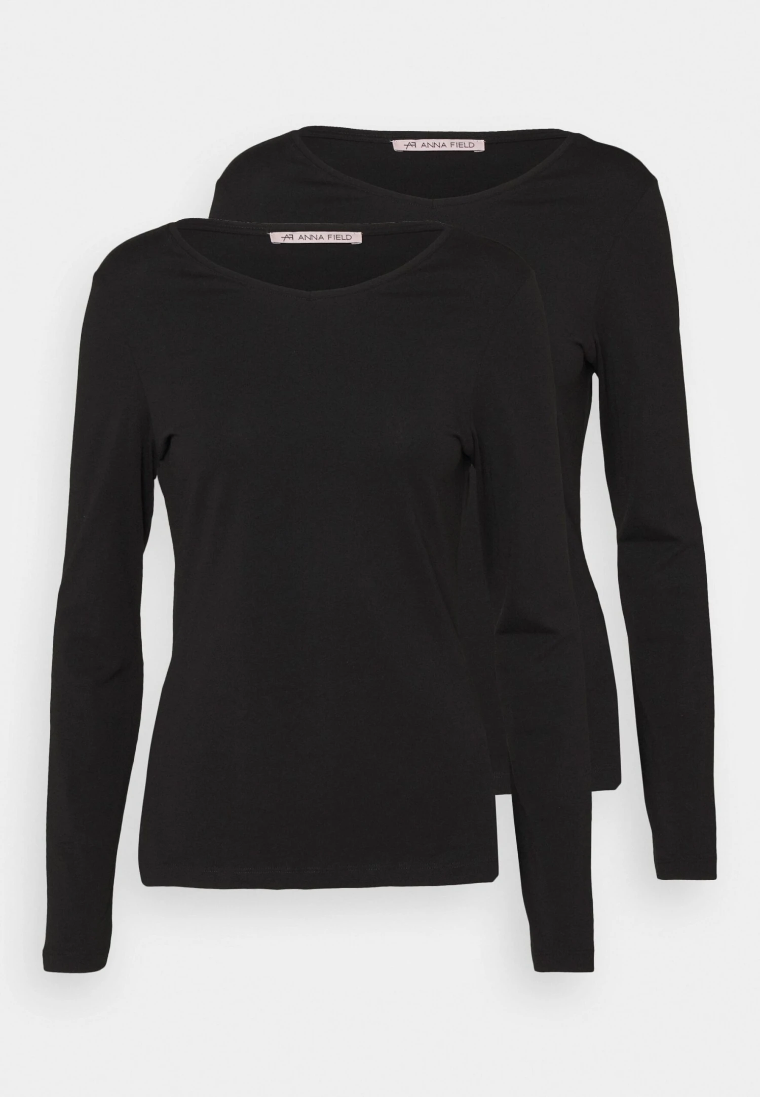 Anna Field 2 Pack - Longsleeve - Black/Black 1 Anna Field 2 Pack - Longsleeve - Black/Black