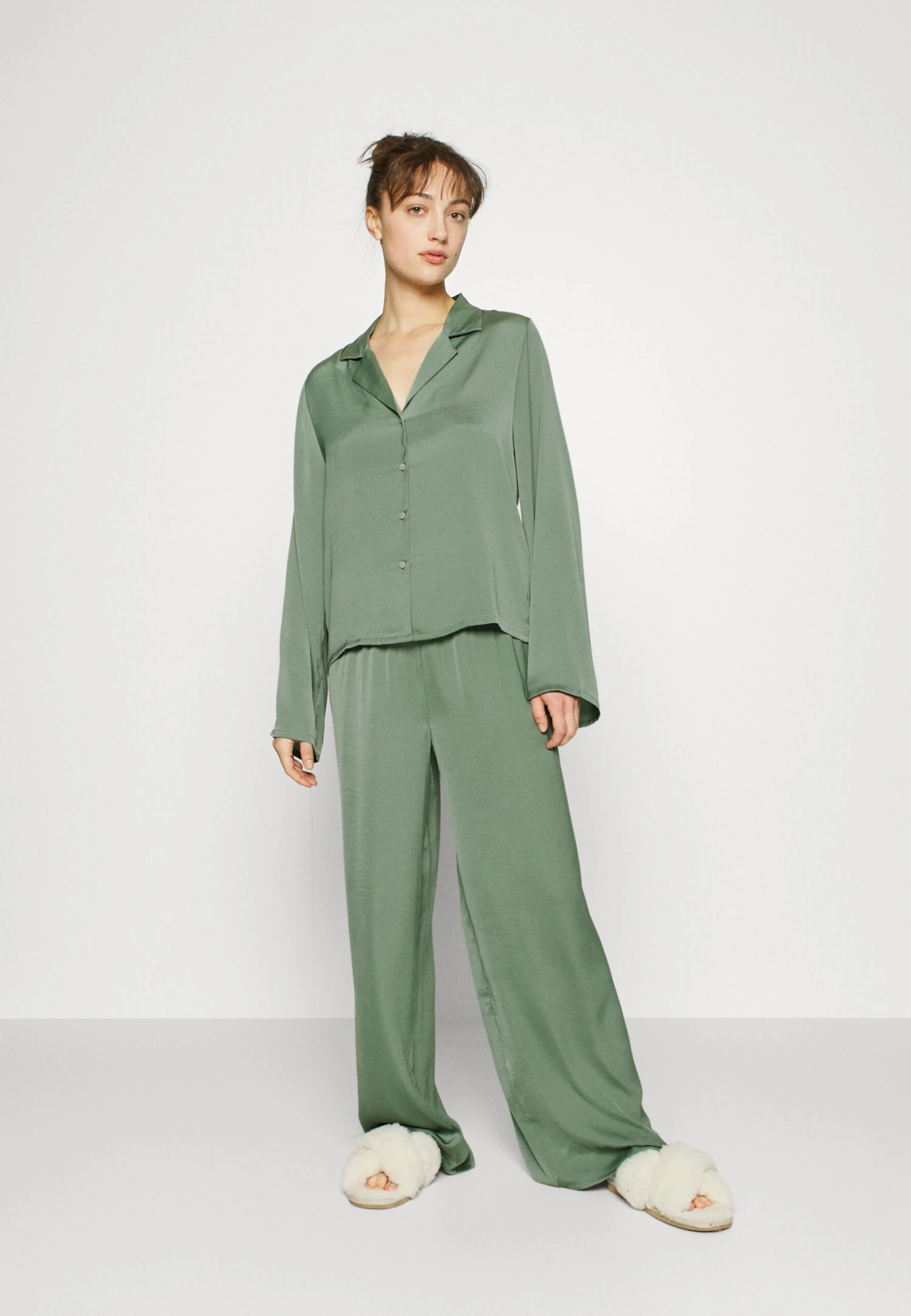 Anna Field Pyjama - Khaki 2 Anna Field Pyjama - Khaki - Afbeelding 2