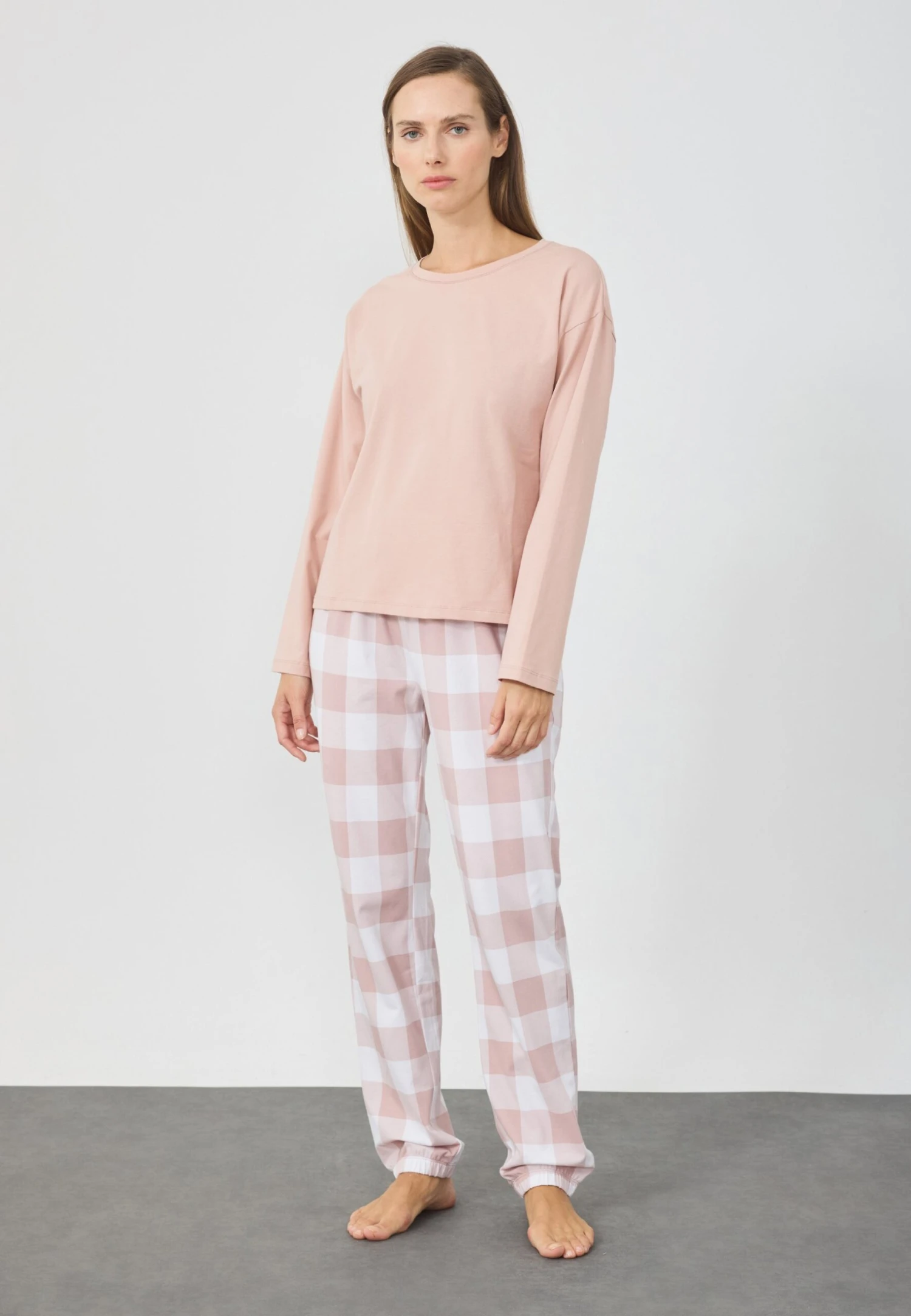 Anna Field SET - Pyjama - Taupe 2 Anna Field SET - Pyjama - Taupe - Afbeelding 2