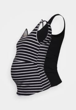 2 Pack - Top - Black/White 10 2 Pack - Top - Black/White -Anna Field Winkel 2ea8ac4ec8a04d1e90b7e3a599b059a7