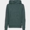 Hoodie - Mottled Teal