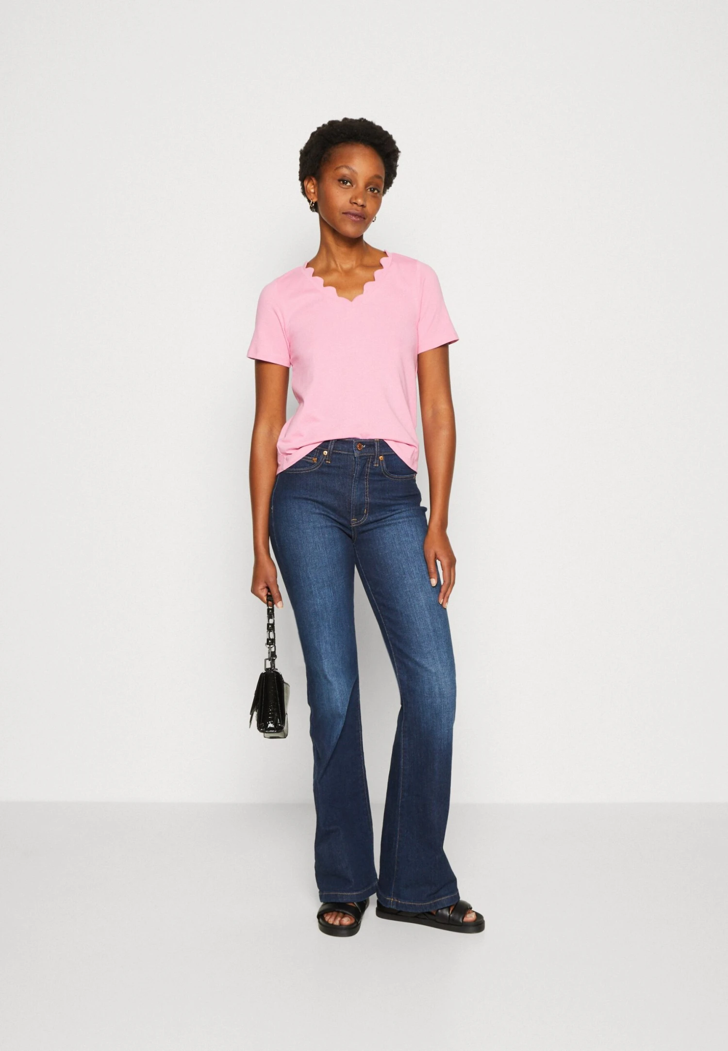 Anna Field T-Shirt Print - Pink 2 Anna Field T-Shirt Print - Pink - Afbeelding 2