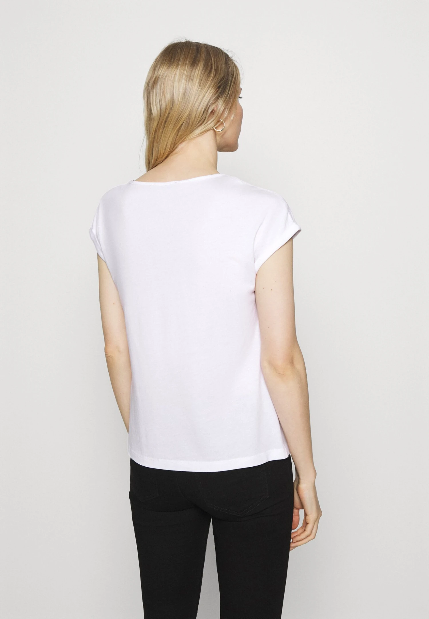 Anna Field 3 Pack - T-Shirt Basic - Black/White/Dark Red 3 Anna Field 3 Pack - T-Shirt Basic - Black/White/Dark Red - Afbeelding 3