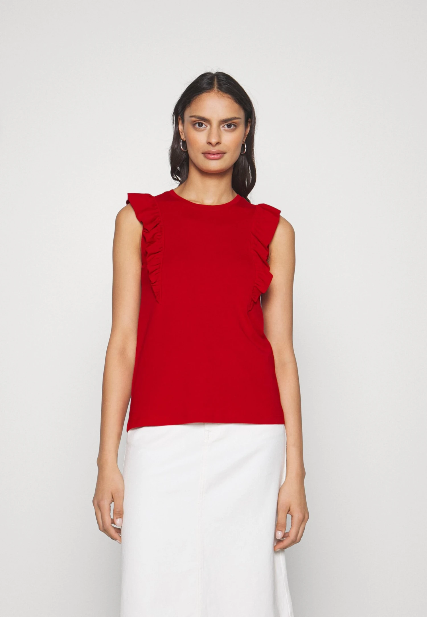 Anna Field T-Shirt Basic - Dark Red 1 Anna Field T-Shirt Basic - Dark Red