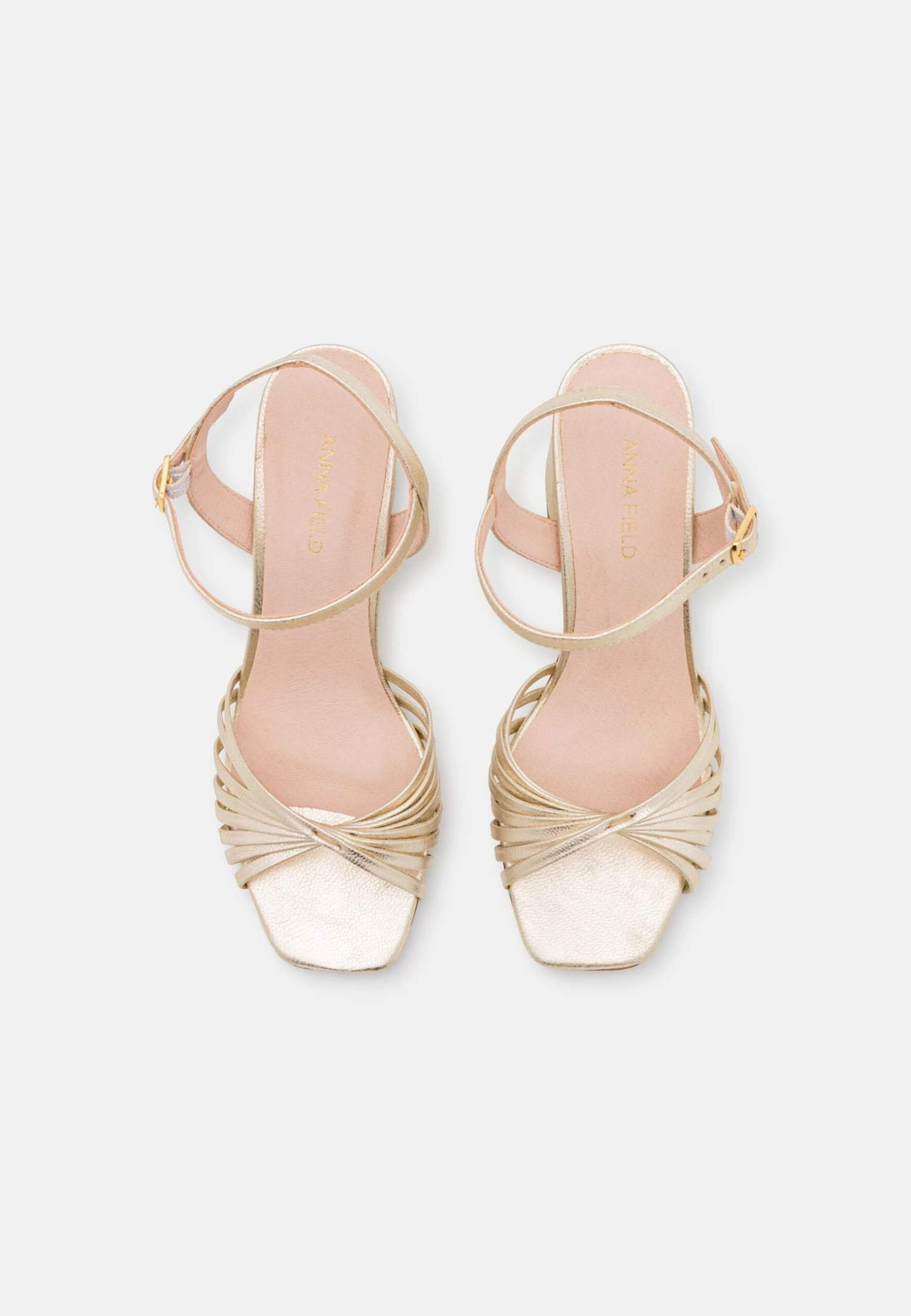 Anna Field Leather - Sandalen Met Hoge Hak - Gold 6 Anna Field Leather - Sandalen Met Hoge Hak - Gold - Afbeelding 6