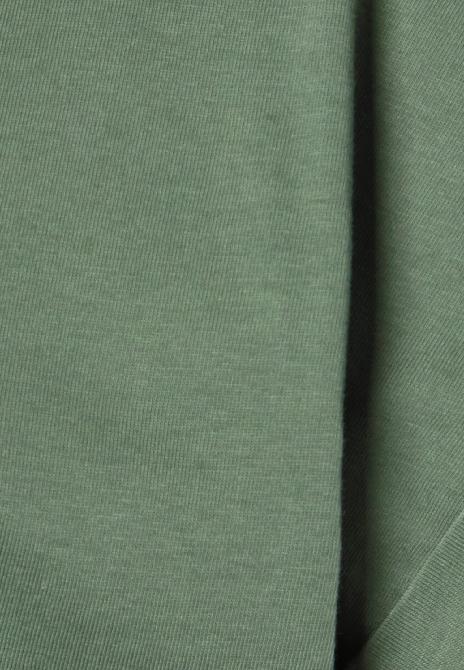 Long- T-Shirt Basic - Green 3 Long- T-Shirt Basic - Green - Afbeelding 3
