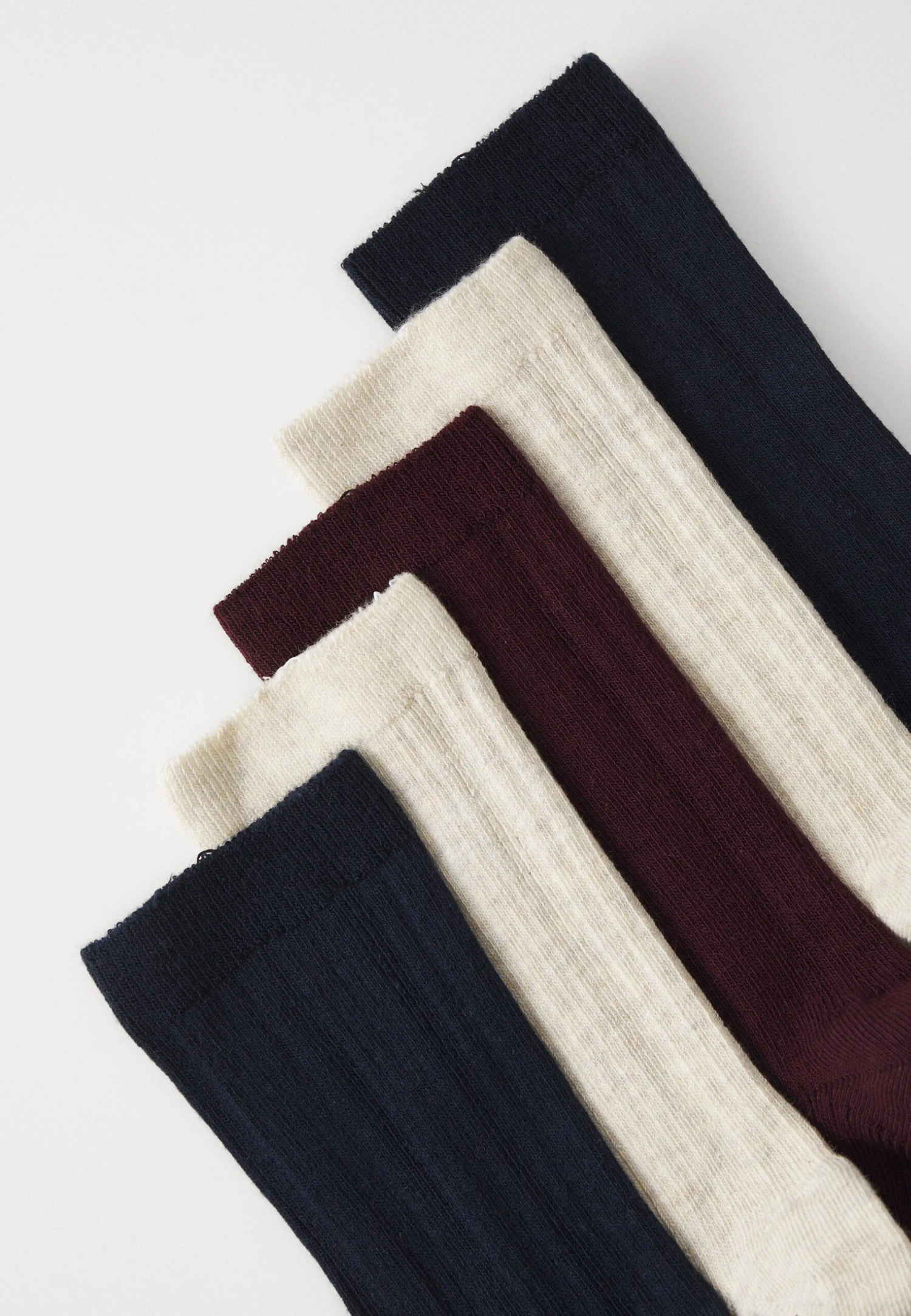 Anna Field 5 PACK - Sokken - Dark Bordeux/dark Blue/white 2 Anna Field 5 PACK - Sokken - Dark Bordeux/dark Blue/white - Afbeelding 2