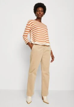 Anna Field Longsleeve - White/Apricot -Anna Field Winkel 3a400ad7a33441c8a881ff430f079848