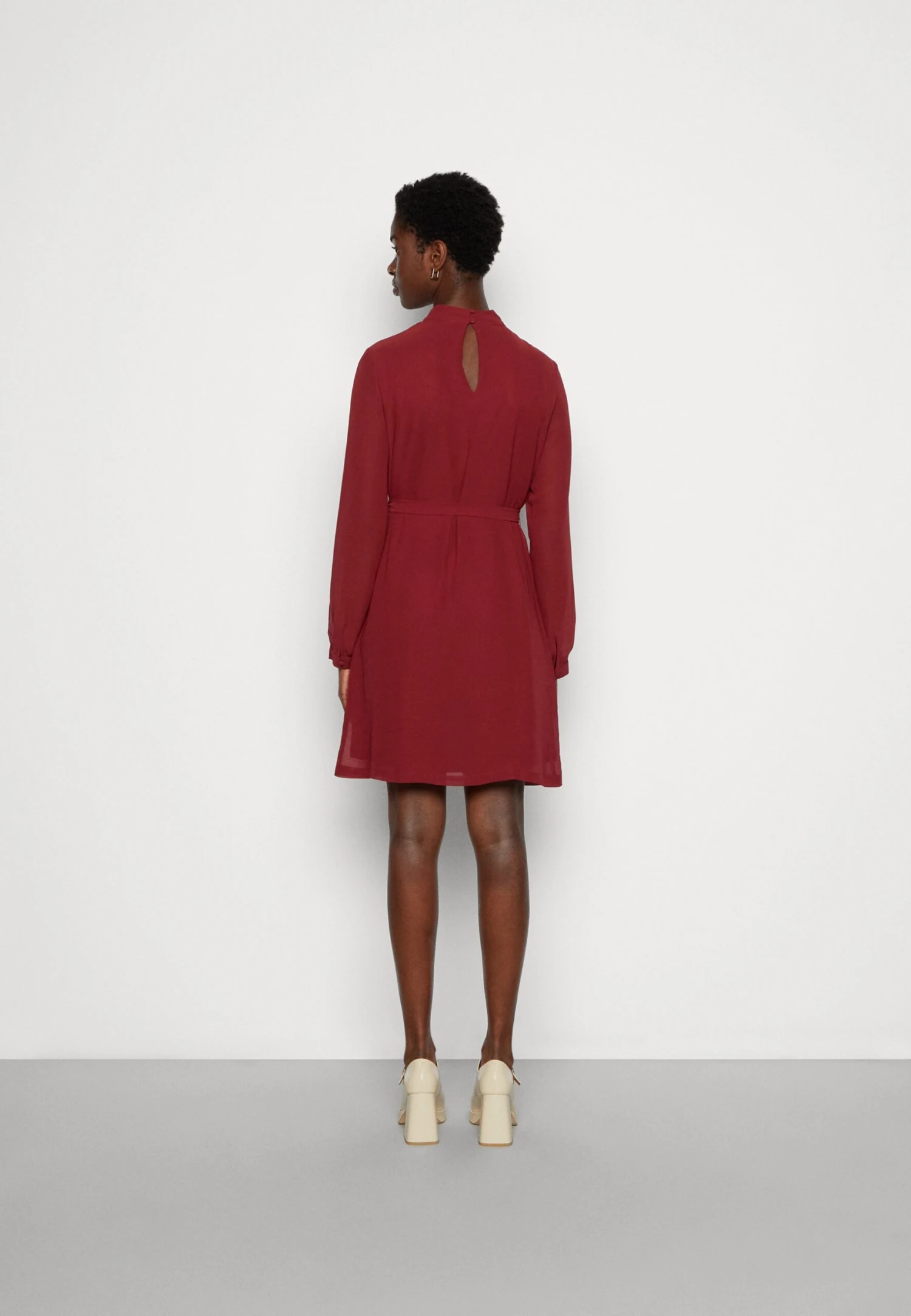 Anna Field Jurk - Dark Red 3 Anna Field Jurk - Dark Red - Afbeelding 3