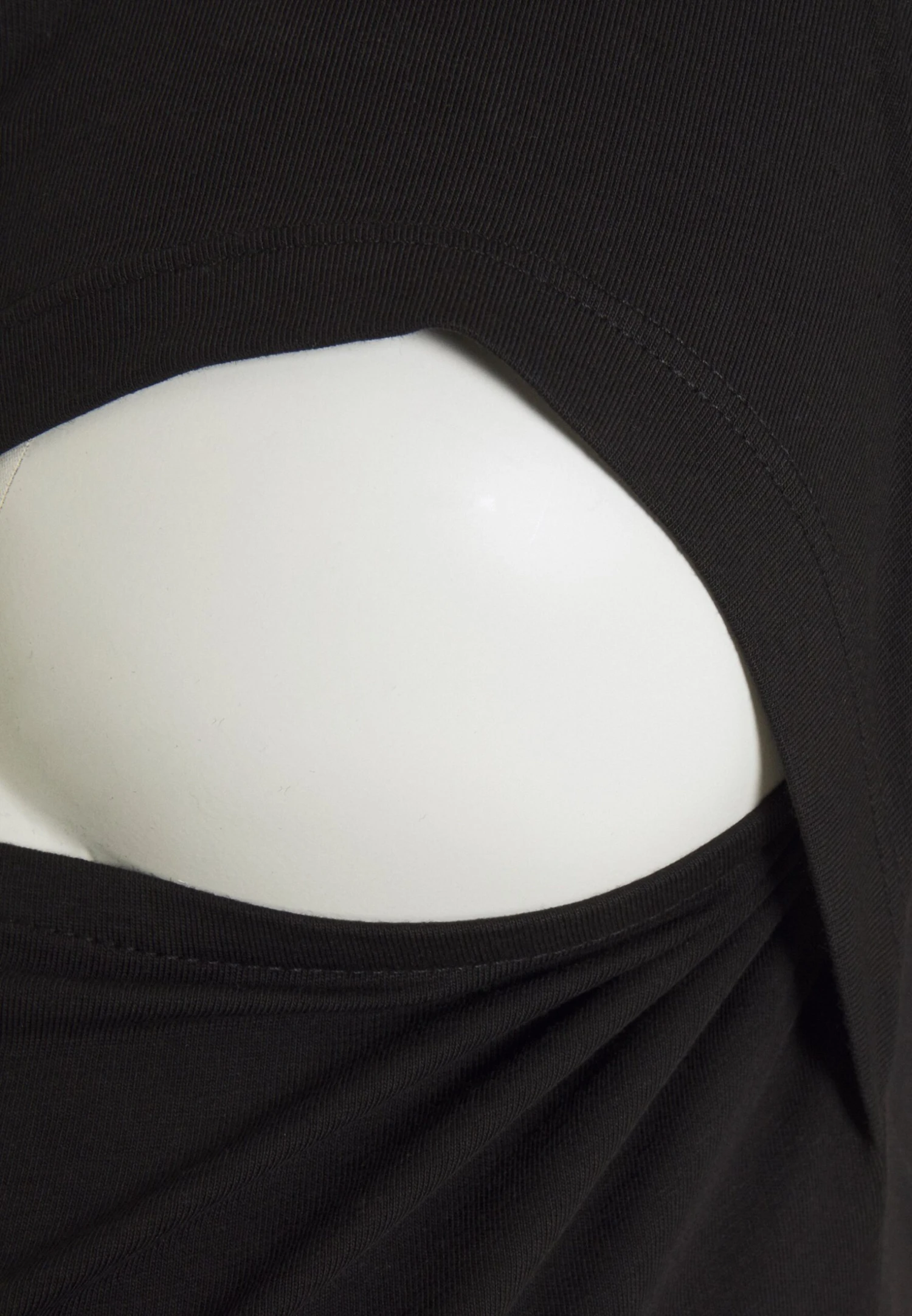 Nursing 2Er Pack - Basic T-Shirt - T-Shirt Basic - Black/White 5 Nursing 2Er Pack - Basic T-Shirt - T-Shirt Basic - Black/White - Afbeelding 5