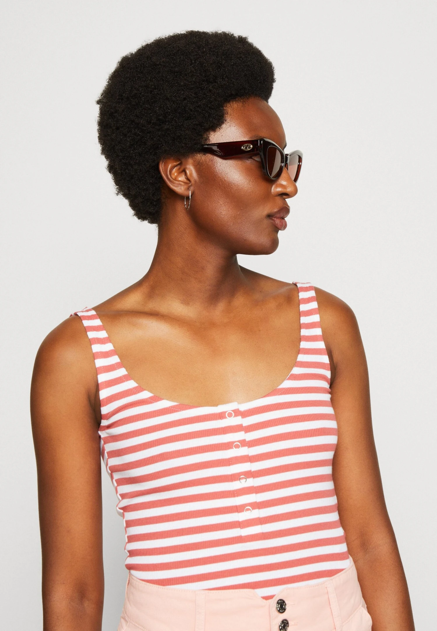 Anna Field Top - White/Red 4 Anna Field Top - White/Red - Afbeelding 4