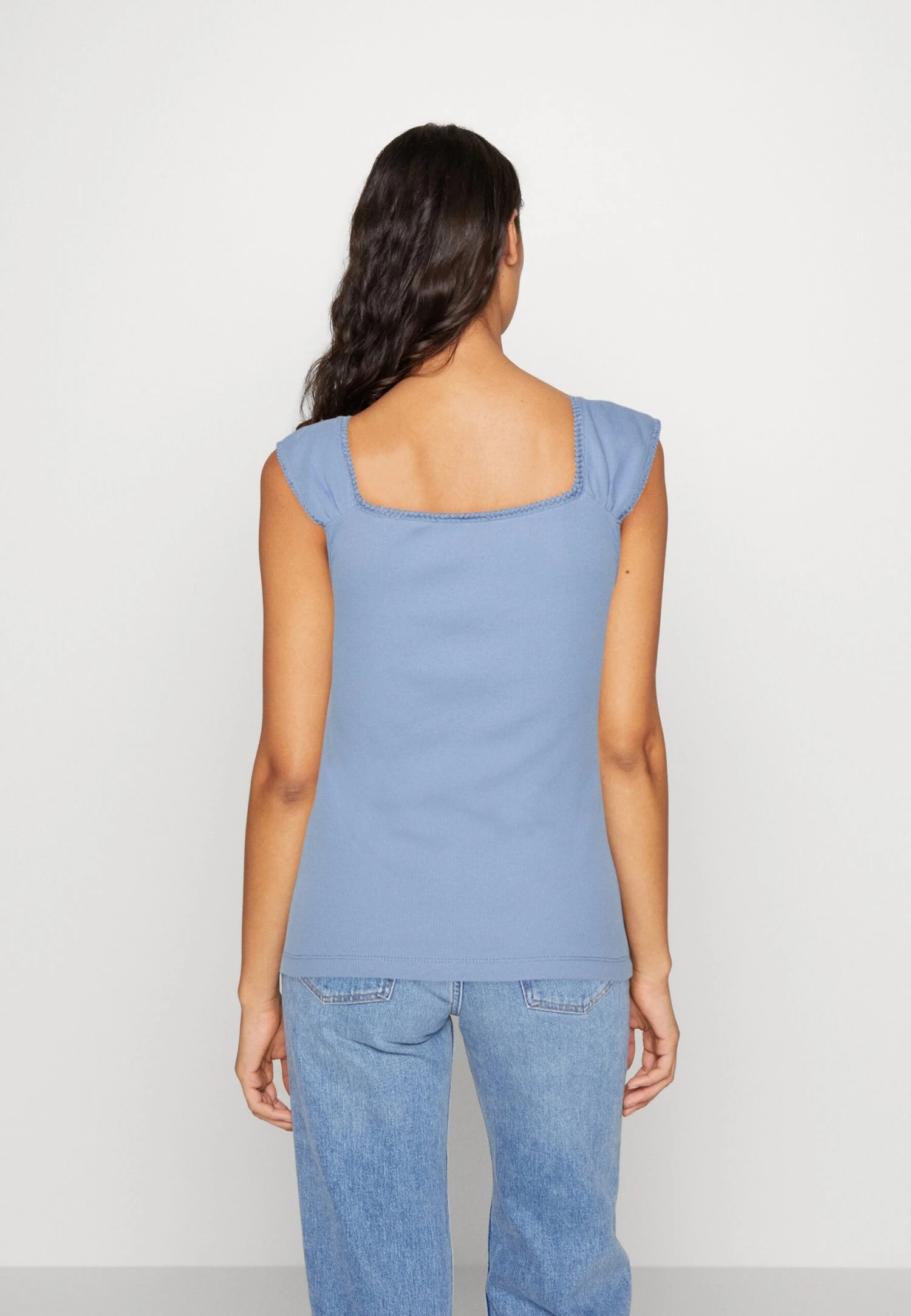 Anna Field T-Shirt Print - Light Blue 3 Anna Field T-Shirt Print - Light Blue - Afbeelding 3