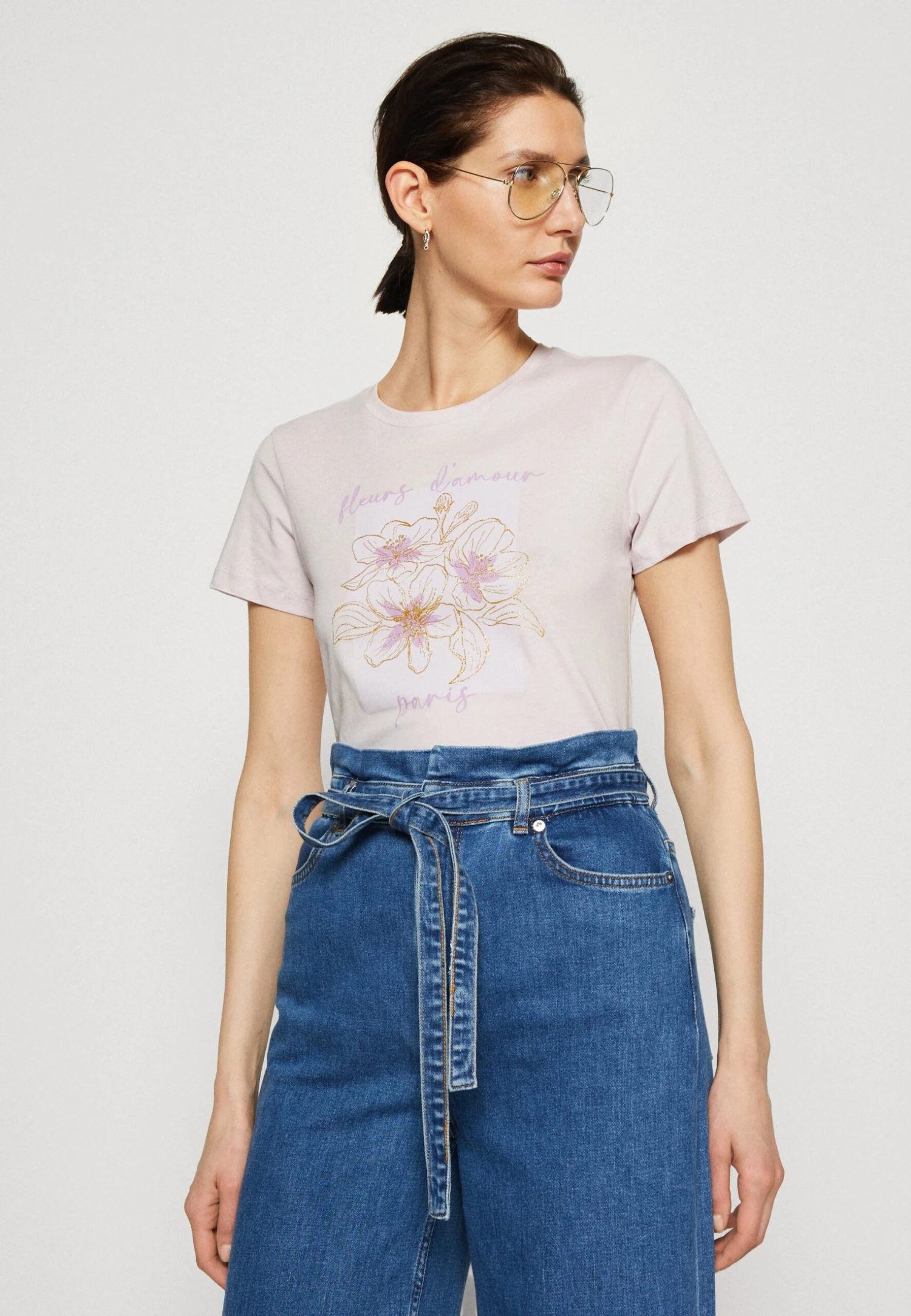 Anna Field T-Shirt Print - Lilac 4 Anna Field T-Shirt Print - Lilac - Afbeelding 4