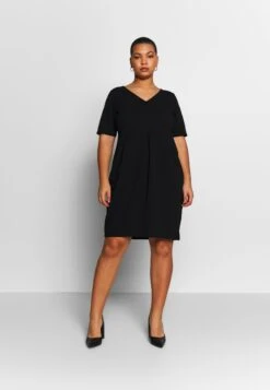 Basic Jersey Dress - Jerseyjurk - Black